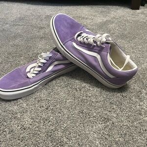 Vans old skool light purple sneakers